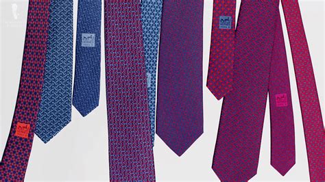 fake hermes neckties - how to identify a Hermes tie.